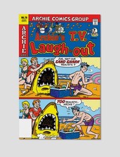Archie's TV Laugh-Out Vintage Archie Comics Beach Humor Poster Art Print 11x17 picture