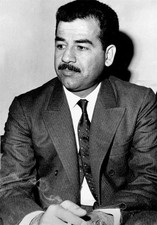 1971 SADDAM HUSSEIN Former President of Iraq Retro Historic Picture Photo 8.5x11 picture
