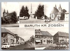 Baruth Kr. Zossen Street Views Germany Vintage Real Photo Postcard picture