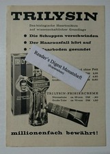 Advertisement A5: Trilysin Hair Tonic 1961 (020916201) picture