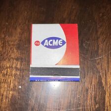Vintage Shop Acme Unstruck Matchbook Grocery Store Advertising USA picture