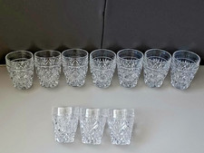 Clear Cut Crystal Vodka Shot Glasses 2.3