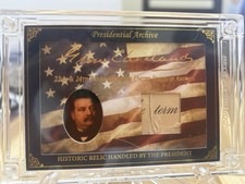 2025 POTUS Gold Grover Cleveland Presidential Archive Relic From US President picture