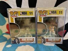 Funko Pop NBA #11 Kobe Bryant 24 Purple And Gold Lot Of 2 Lakers picture