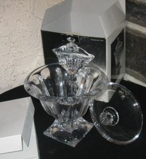 Crystal Compote / Bowl Royal limited Orig Box unused Czech Rep.FREE SHIP picture