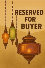 2 Vintage Uranium Glass Lamps picture