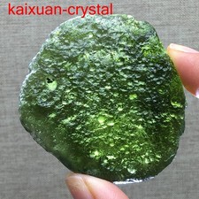 227Ct Moldavite Genuine Raw Moldavite Crystal from Czech Republic PICcertificate picture