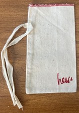 Rare Vintage Hess's Department Store Santa Sack Canvas Bag 10x4 Allentown PA picture