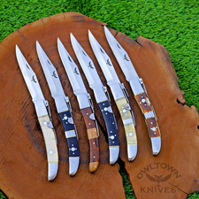 NEW 11 inch NAVAJA RAMPURI lever POCKET KNIFE, choice BONE, HORN, STAG or WOOD picture