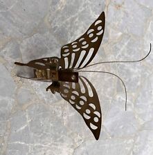 Vintage Mid-Century Modern Brass Butterfly Wall/ Table Decor picture