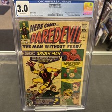 Daredevil #1 CGC 3.0 Origin and 1st App of Daredevil 1964 picture