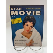 Vintage Star Movie Magazine October 1955 Elizabeth Taylor Grace Kelly Vol 1 No 1 picture