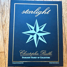 Christopher Radko Starlight Family Catalogs, Price Lists 1997-1999 & collector picture