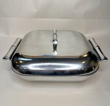 Rare Wilton Columbia 1982 Bruce Fox Design Bamboo Pattern Casserole Covered Dish picture