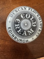 Vintage Two’s Company Duncan Flockhart Cold Cream Pot Apothecary Box picture
