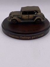 Toyota ~ 1936 AB Phaeton Miniature Diecast Promotional Souvenir with wood base picture