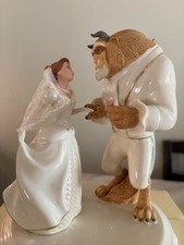 Lenox Disney Beauty and the Beast Belle's Wedding Dreams Figurine/used once picture
