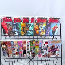 Tom Strong Robots of Doom 1-6 & Tomorrow Stories 1-8 10-12 lot Alan Moore ABC picture