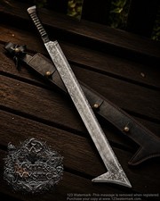 Uruk-hai Sword Isengard Forged LOTR Tolkien Fantasy Movie Orc Cosplay Prop Gift picture