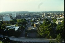 c1970's Kodachrome 35mm Slide, Spokane Washington Cityscape, Urban Skyline picture