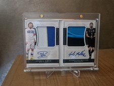 2018 National Treasures Dual Jersey Autograph Booklet Andrea Pirlo Gianluigi... picture
