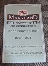 2007-2008 Maryland Department of Transportation State Highway System Map 36