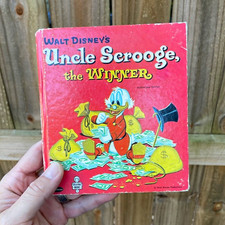 Vintage 1964 Walt Disney Uncle Scrooge The Winner Whitman Tell A Tale Hardcover picture