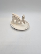 Anthropologie Frosted Forest Deer, Ceramic Trinket Dish picture