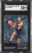 1997-98 SKYBOX: METAL UNIVERSE #113 JASON KIDD SGC 10 GM picture