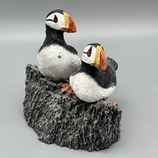 Dale Hanson Puffin Sculpture Sitka Alaska Wildlife Collectible Bird Figurine picture