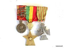 Vintage Ethiopian H.I.M. Haile Selassie Medals Set with Original Ribbons - Rare picture