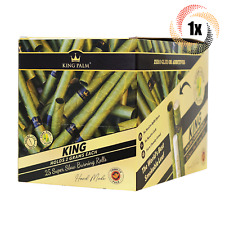 1x Box King Palm Rolls | King Size | 8 Packs With 25 Rolls Each | + 2 Free Tubes picture