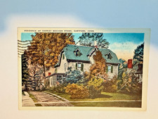 Residence Of Harriet Beecher Stowe Hartford Conn Postcard Posted 1932 picture