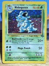 Pokémon TCG Nidoqueen 7/64 Holo Rare Unlimited Jungle MP picture