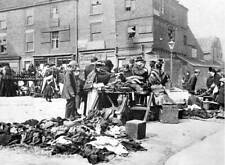 Paddy's market - stalls in Newcastle 1899 Old Photo picture