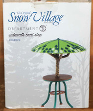 DEPT 56 SIDEWALK BRAT STOP 4044875 SNOW VILLAGE CHRISTMAS picture