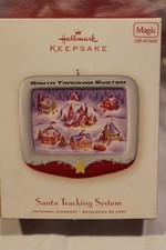 Hallmark Keepsake 2007 Santa Tracking System Magic Light Sound Ornament picture