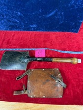 WW2 Swedish Shovel/Spade and Leather Carrier WH89 picture