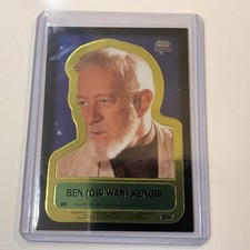 1999 Topps Star Wars Chrome Archives BEN OBI-WAN KENOBI Double Sided #D6 picture