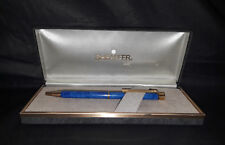 Vintage Sheaffer Blue Laquer & Gold Writing Pen (Brand New) picture