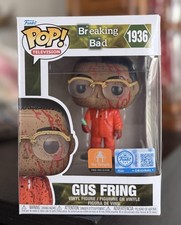 Funko POP:  (Bloody) GUS FRING #1936 Toy Temple Pre-Release Exclusive IN HAND picture