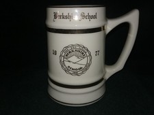 Amazing Vintage 1977 Berkshire School Ceramic Stein by WC Bunting VGC RARE 6