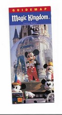Vintage Walt Disney World Magic Kingdom 2001 Guide Map picture