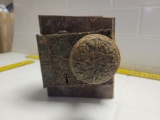 Antique Victorian Cast Iron Rim Lock Simmons Or Eastlake Hardware Model 20 Door picture