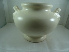 Vintage McCoy Double Swirled Handled Vase Planter 1930-40's 6.5