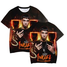 Vintage Anuel AA 3D shirt, AOP Concert Unisex S-235XL Shirt 12D119 picture
