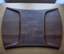 Dansk Pao Rosa early Rare Woods tray~Jens Quistgaard~JHQ Denmark~Danish Modern picture