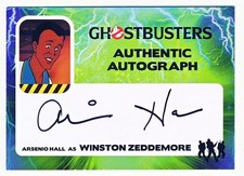 Cryptozoic Ghostbusters Arsenio Hall Autograph Auto #AH - QTY AVAIL picture