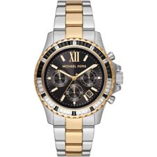 MICHAEL KORS Oversized Everest Pavé Two-Tone Watch MK7209 picture