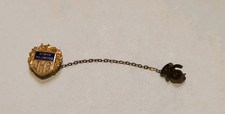 Vintage 1946 North Wildwood Junior High School NJ 1/2 Inch Lapel Pin picture
